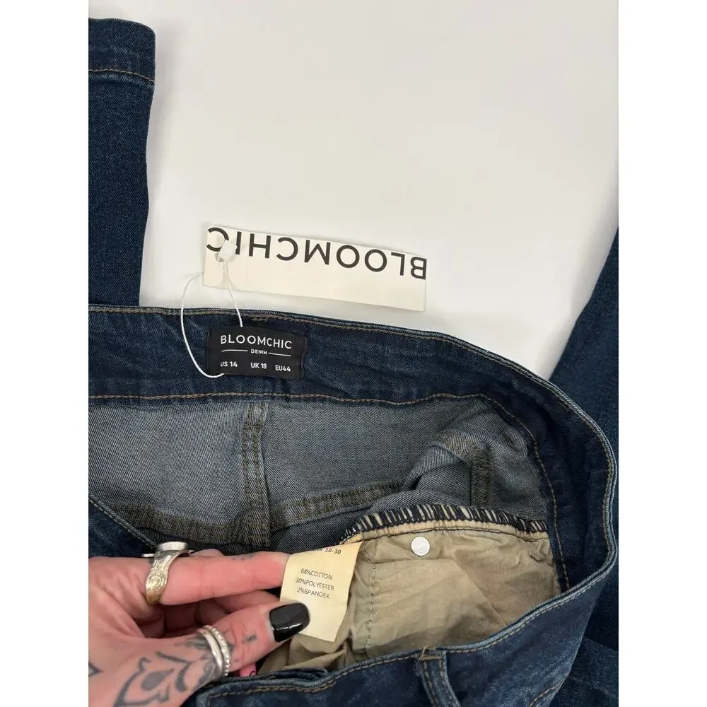 BloomChic Dark wash Jeans (B52) - Picture 4 of 9